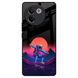 Retro Astronaut Vivo V30e Glass Back Cover Online