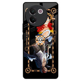 Shanks & Luffy Vivo V30e Glass Back Cover Online