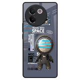 Space Travel Vivo V30e Glass Back Cover Online