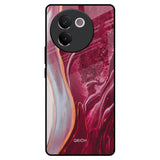 Crimson Ruby Vivo V30e Glass Back Cover Online