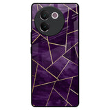 Geometric Purple Vivo V30e Glass Back Cover Online