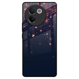 Falling Stars Vivo V30e Glass Back Cover Online