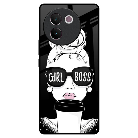 Girl Boss Vivo V30e Glass Back Cover Online