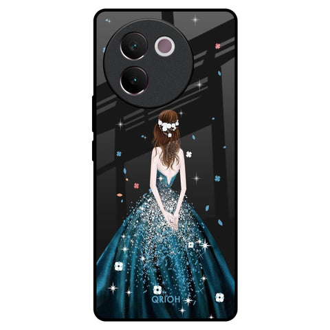 Queen Of Fashion Vivo V30e Glass Back Cover Online