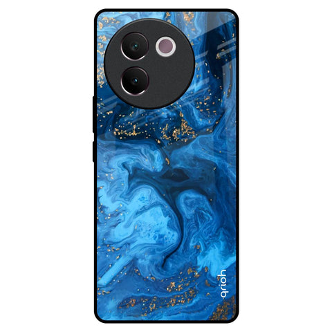 Gold Sprinkle Vivo V30e Glass Back Cover Online