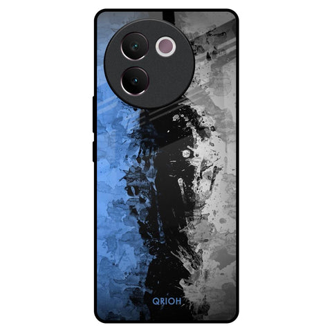 Dark Grunge Vivo V30e Glass Back Cover Online