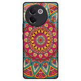 Elegant Mandala Vivo V30e Glass Back Cover Online