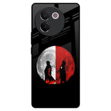 Anime Red Moon Vivo V30e Glass Back Cover Online