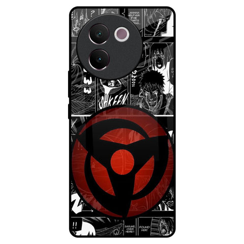 Sharingan Vivo V30e Glass Back Cover Online