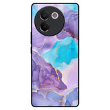 Alcohol ink Marble Vivo V30e Glass Back Cover Online