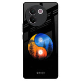 Yin Yang Balance Vivo V30e Glass Back Cover Online