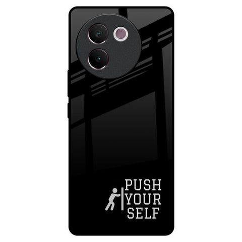 Push Your Self Vivo V30e Glass Back Cover Online