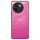 Pink Ribbon Caddy Vivo V30e Glass Back Cover Online