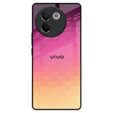 Geometric Pink Diamond Vivo V30e Glass Back Cover Online