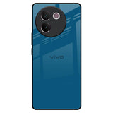 Cobalt Blue Vivo V30e Glass Back Cover Online