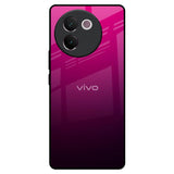 Purple Ombre Pattern Vivo V30e Glass Back Cover Online