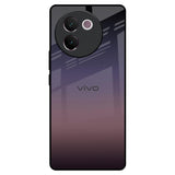 Grey Ombre Vivo V30e Glass Back Cover Online