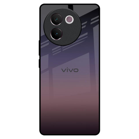 Grey Ombre Vivo V30e Glass Back Cover Online