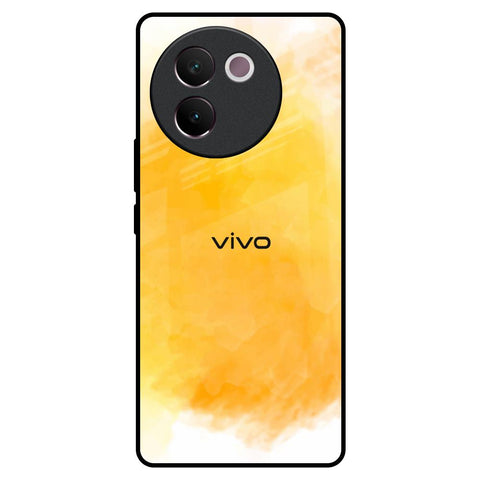 Rustic Orange Vivo V30e Glass Back Cover Online