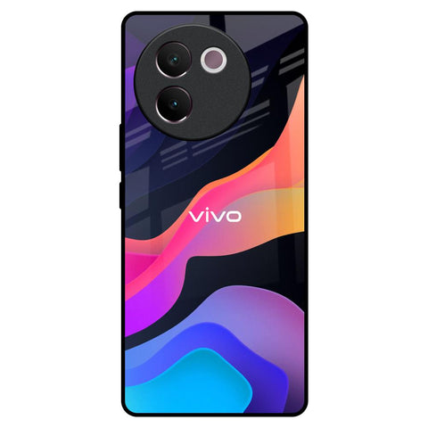 Colorful Fluid Vivo V30e Glass Back Cover Online