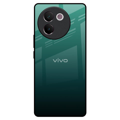 Palm Green Vivo V30e Glass Back Cover Online