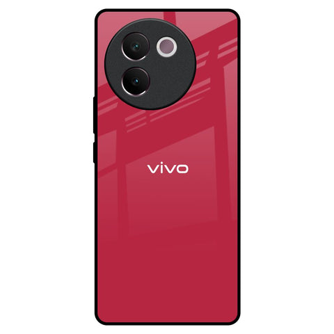 Solo Maroon Vivo V30e Glass Back Cover Online