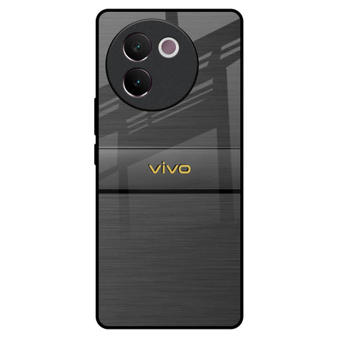 Grey Metallic Glass Vivo V30e Glass Back Cover Online