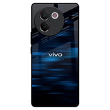 Blue Rough Abstract Vivo V30e Glass Back Cover Online