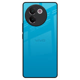 Blue Aqua Vivo V30e Glass Back Cover Online