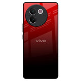 Maroon Faded Vivo V30e Glass Back Cover Online