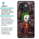 Joker Cartoon Glass Case for Vivo V30e