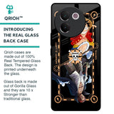 Shanks & Luffy Glass Case for Vivo V30e