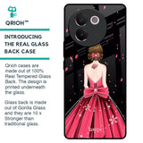 Fashion Princess Glass Case for Vivo V30e