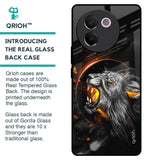 Aggressive Lion Glass Case for Vivo V30e