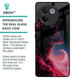 Moon Wolf Glass Case for Vivo V30e