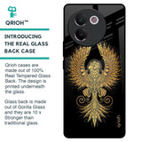 Mythical Phoenix Art Glass Case for Vivo V30e