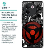 Sharingan Glass Case for Vivo V30e