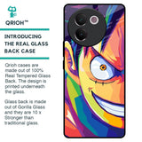 Monkey Wpap Pop Art Glass Case for Vivo V30e