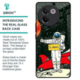 Astronaut on Mars Glass Case for Vivo V30e