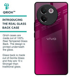 Pink Burst Glass Case for Vivo V30e