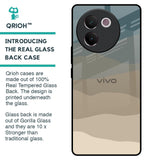 Abstract Mountain Pattern Glass Case for Vivo V30e