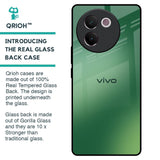 Green Grunge Texture Glass Case for Vivo V30e