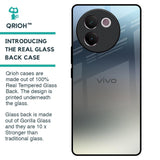 Tricolor Ombre Glass Case for Vivo V30e