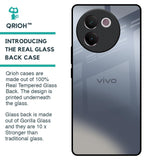 Space Grey Gradient Glass Case for Vivo V30e