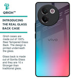 Rainbow Laser Glass Case for Vivo V30e