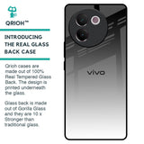 Zebra Gradient Glass Case for Vivo V30e