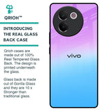 Unicorn Pattern Glass Case for Vivo V30e