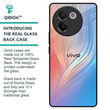 Mystic Aurora Glass Case for Vivo V30e