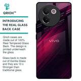 Razor Black Glass Case for Vivo V30e