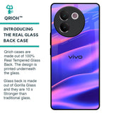 Colorful Dunes Glass Case for Vivo V30e